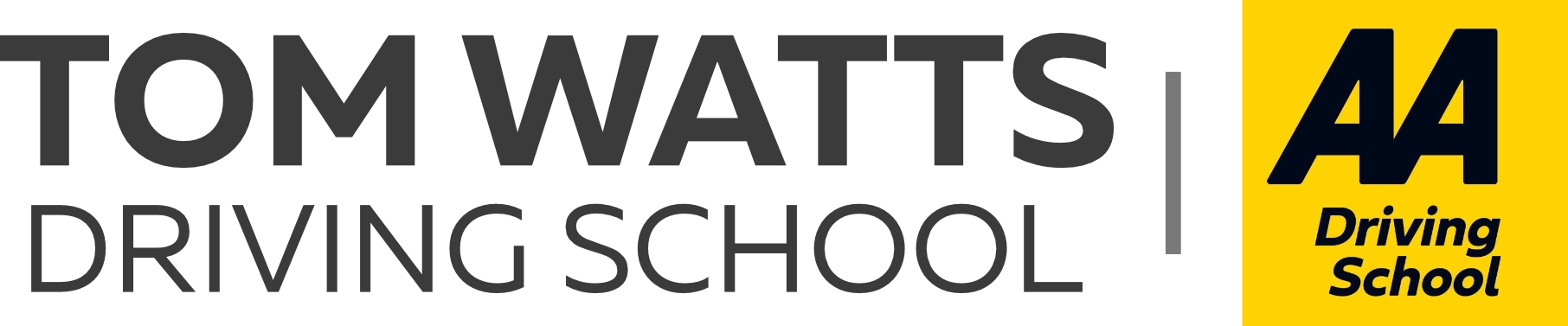 Tom Watts Driving School and AA logo